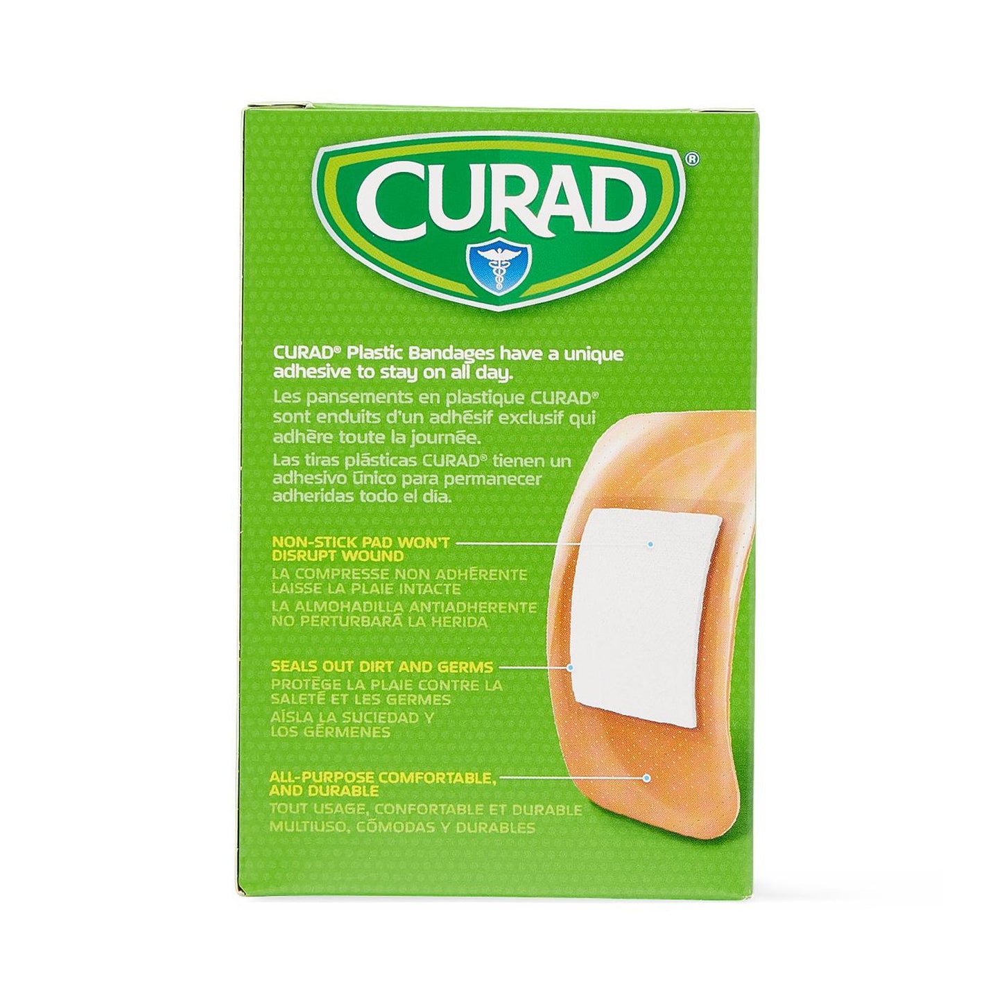 Curad® Tan Adhesive Strip, 2 x 4 Inch NON25504