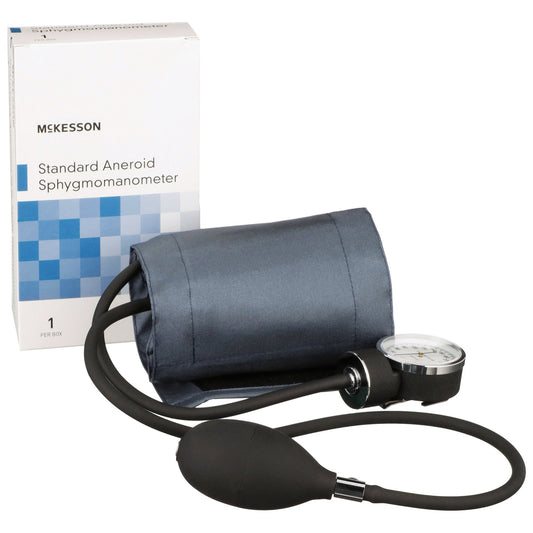 McKesson Aneroid Sphygmomanometer with Cuff, 2-Tube, Pocket-Size, Medium Cuff 01-775-11ANGM