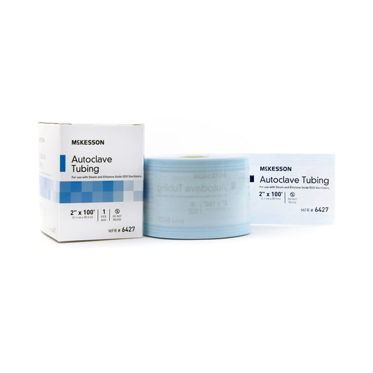 McKesson Sterilization Tubing, 2 Inch x 100 Foot 6427