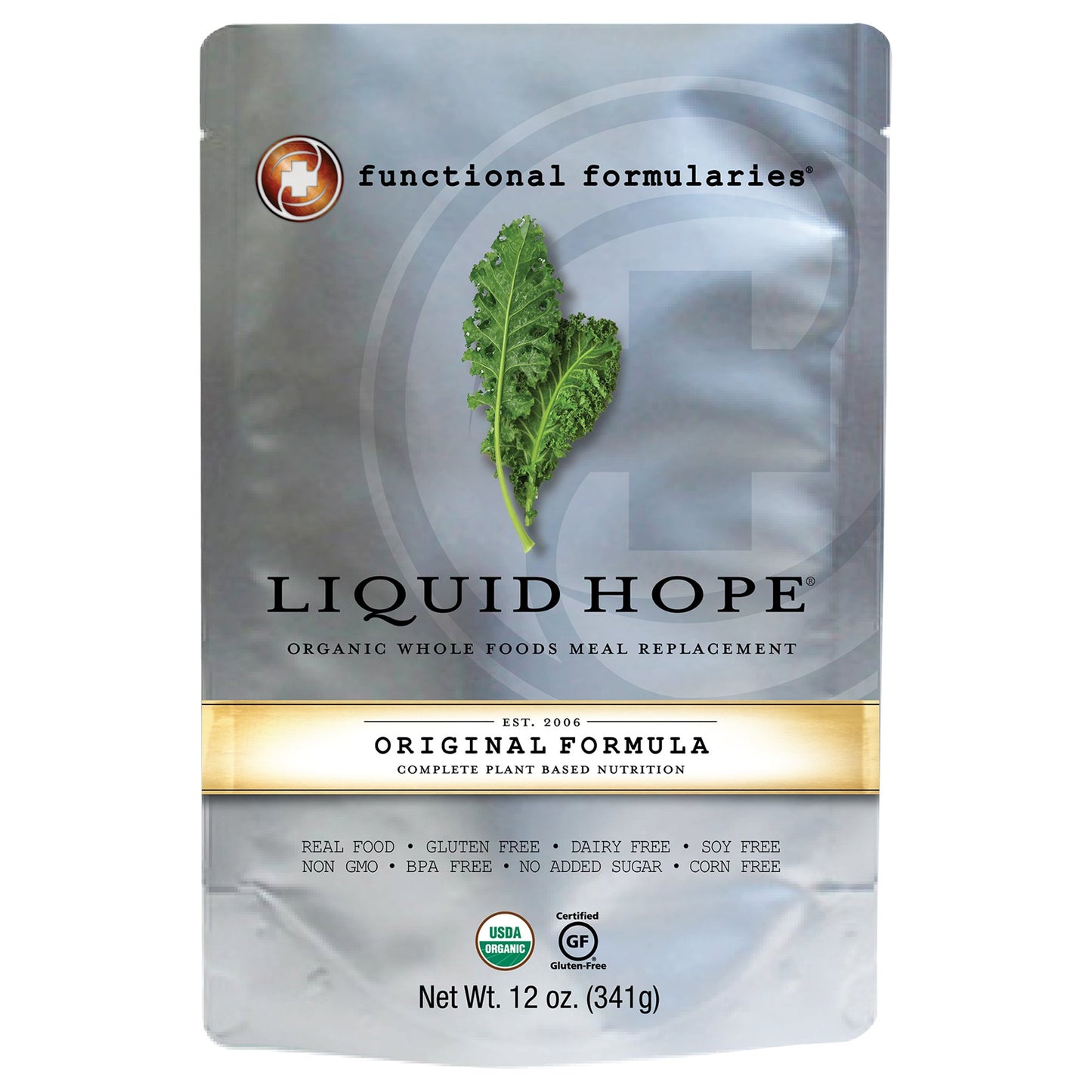Liquid Hope® Complete Plant Based Nutrition, 12-ounce pouch 212798