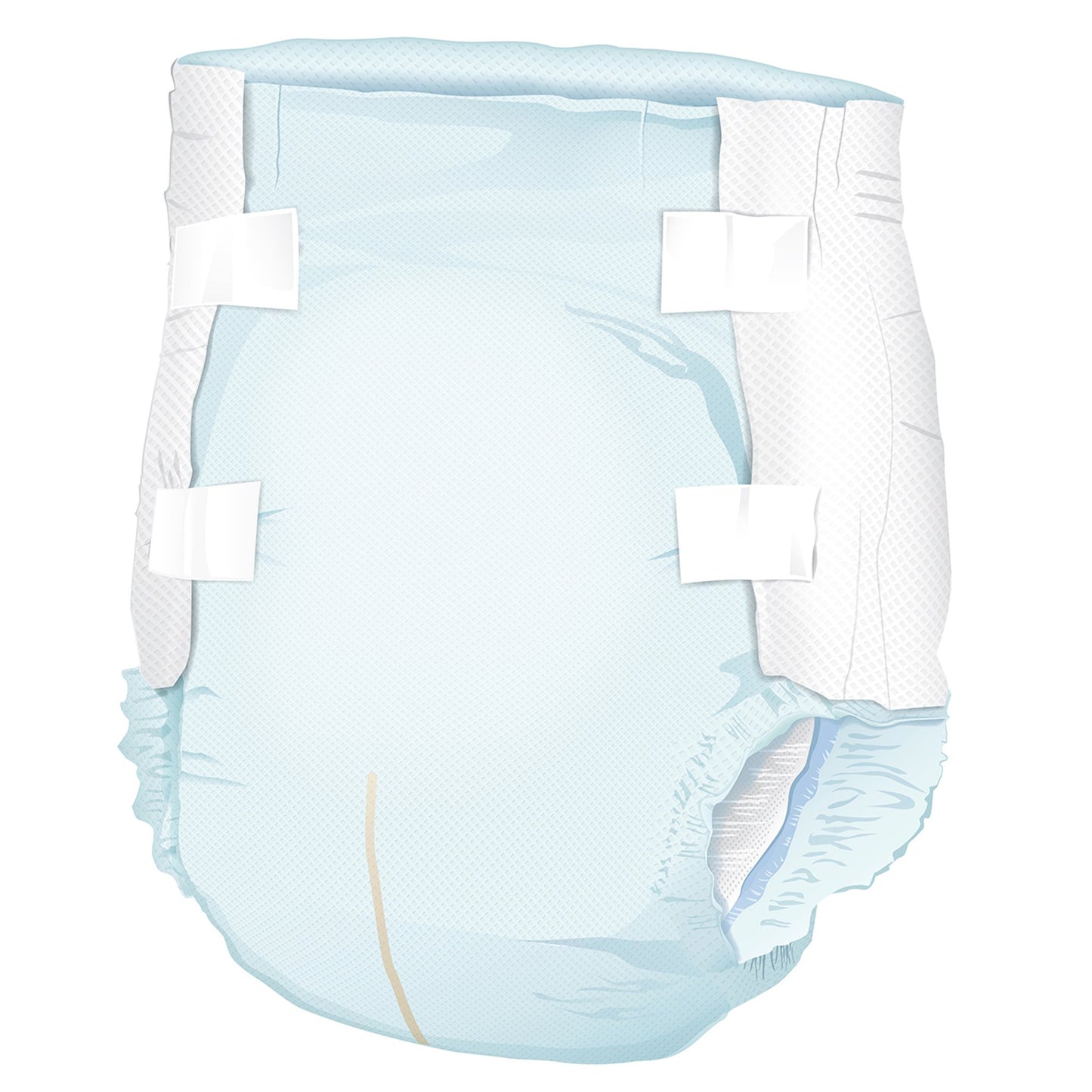 McKesson Classic Light Absorbency Incontinence Brief, Large BRBRLG