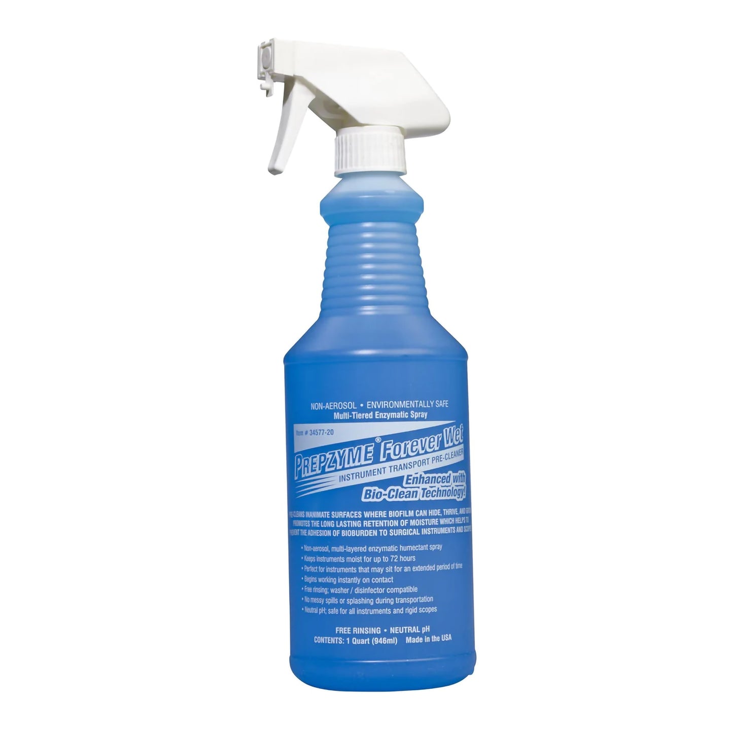 Instrument Pre-Cleaner Prepzyme® Forever Wet 32 oz. Spray Bottle Unscented - 34577-20