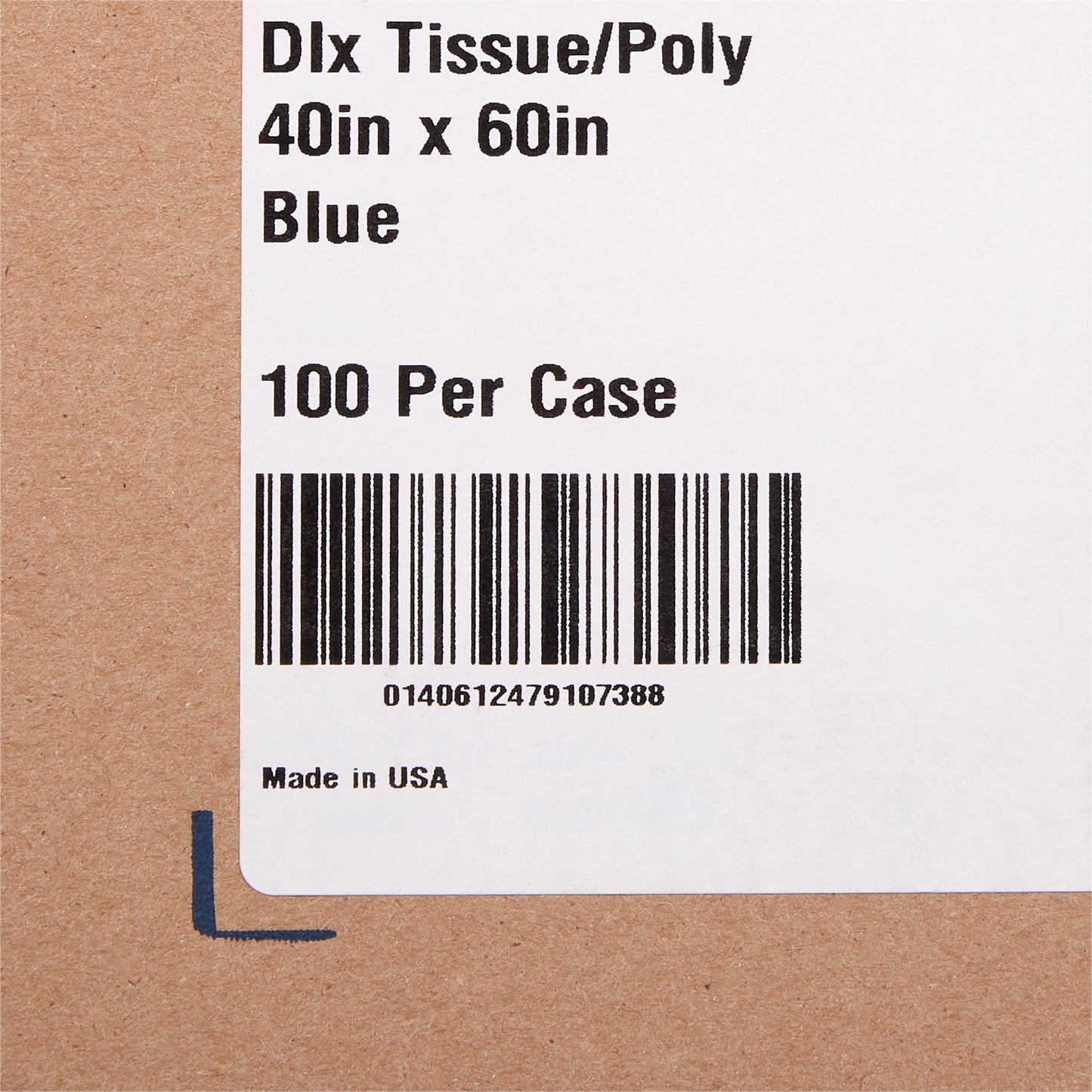 McKesson Nonsterile Physical Exam Drape, 40 x 60 Inch 18-926