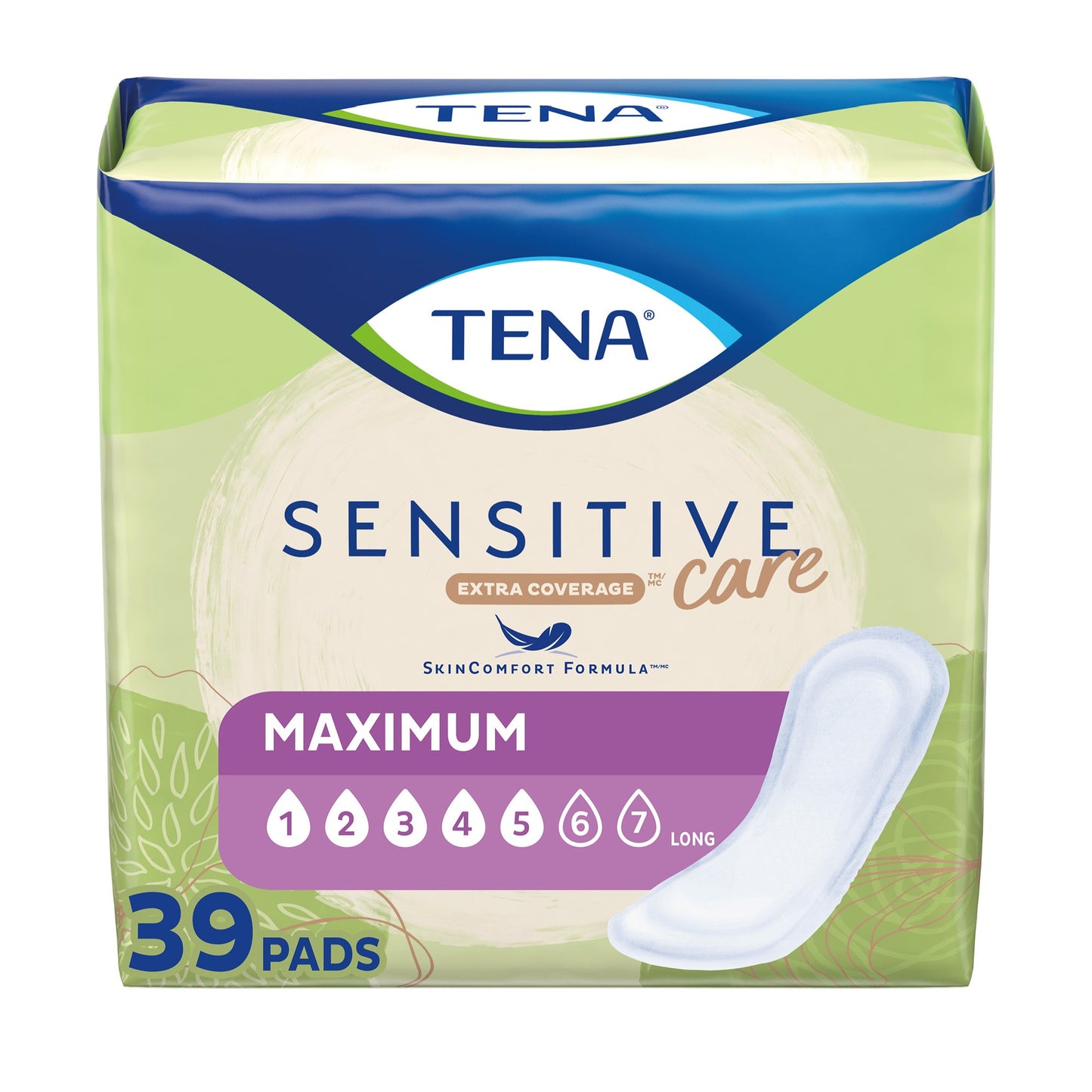 Tena® Intimates™ Heavy Long Bladder Control Pad, 15-Inch Length 54295