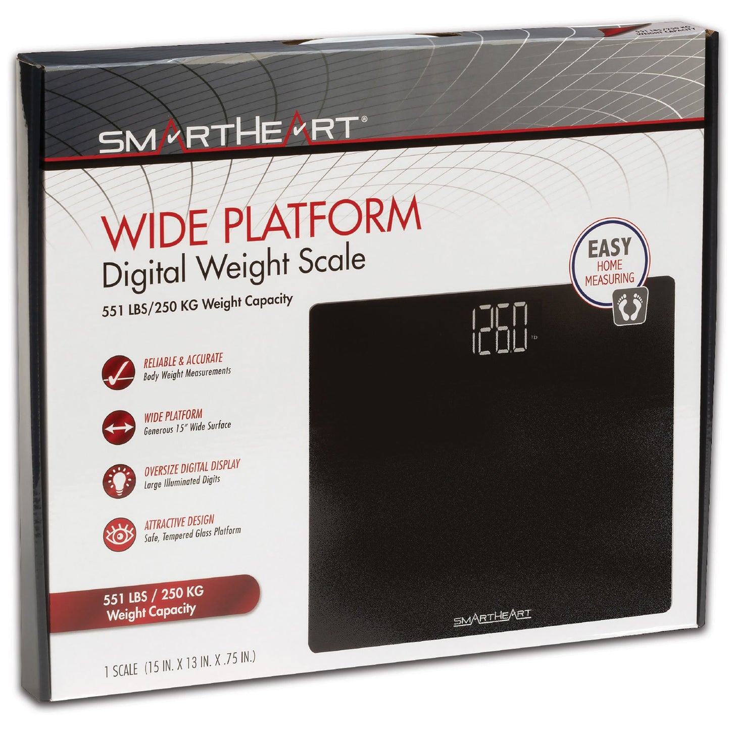 SmartHeart™ Digital Weight Scale 19-104