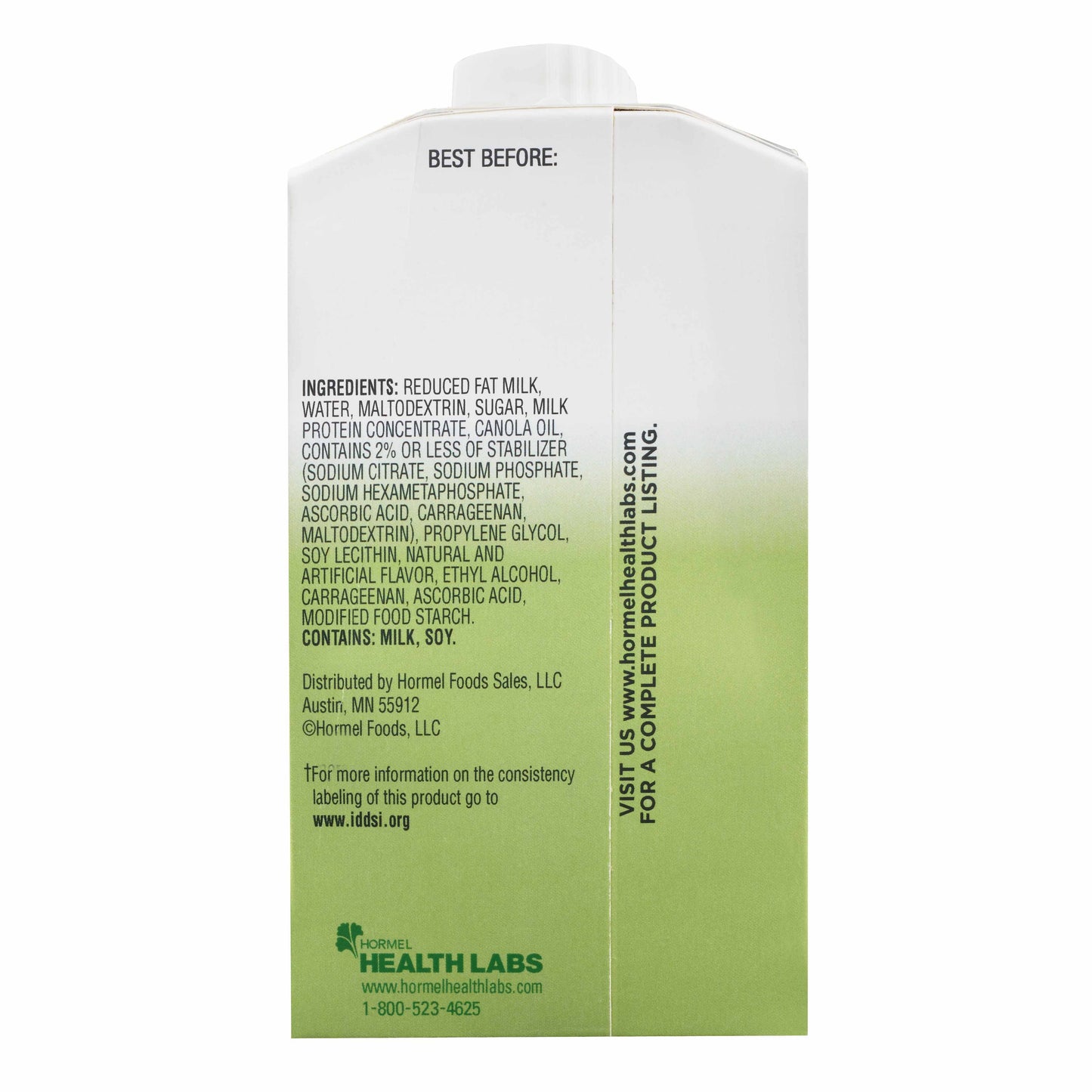 Vital Cuisine® 500 Shake Vanilla Nutrition and Recovery, 8.45-ounce carton 72504