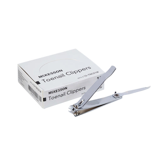 McKesson Brand McKesson Toenail Clippers, Thumb Squeeze Lever 16-TNC01J, Box of 12