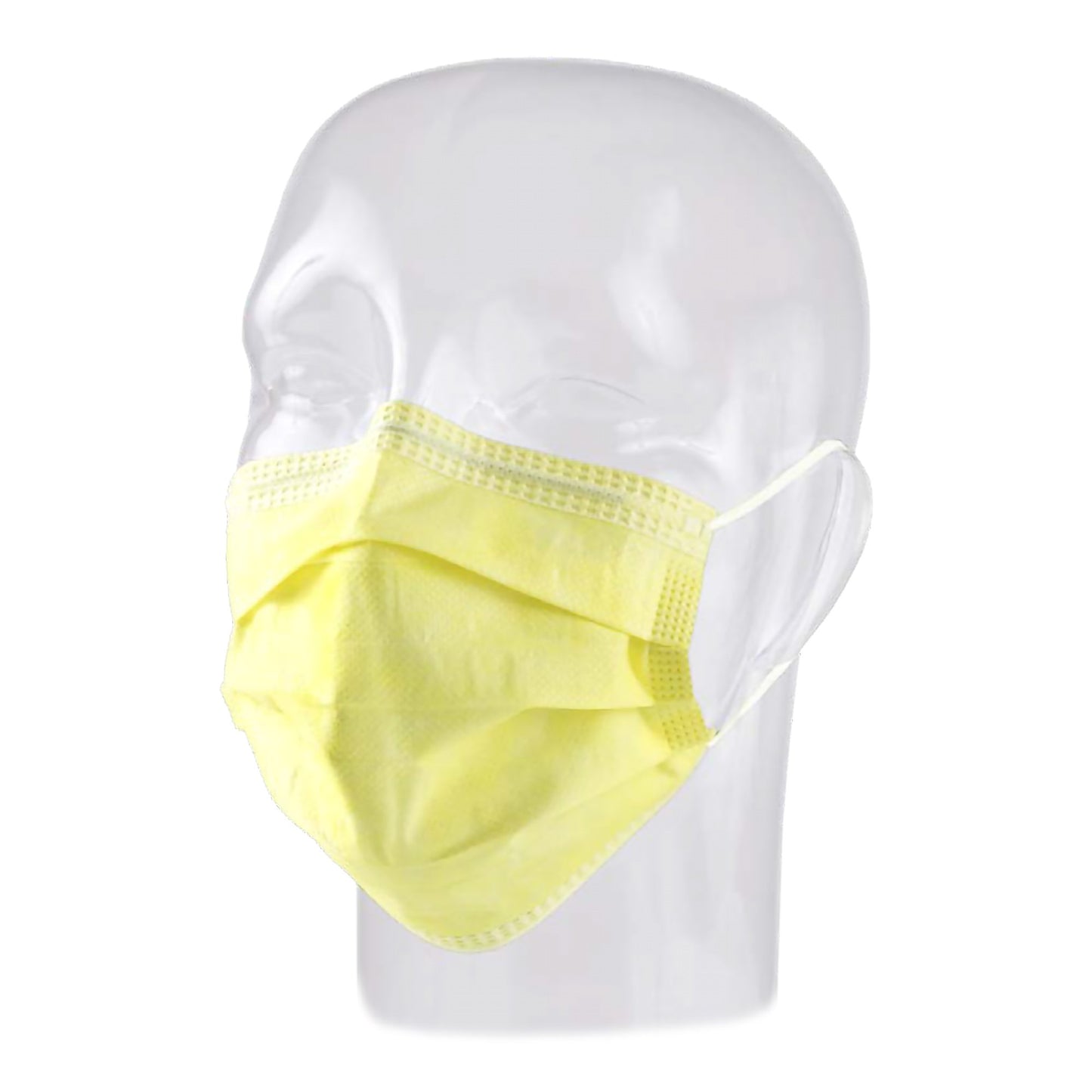 Precept® Medical Products Pleated Procedure Mask, Yellow 15100