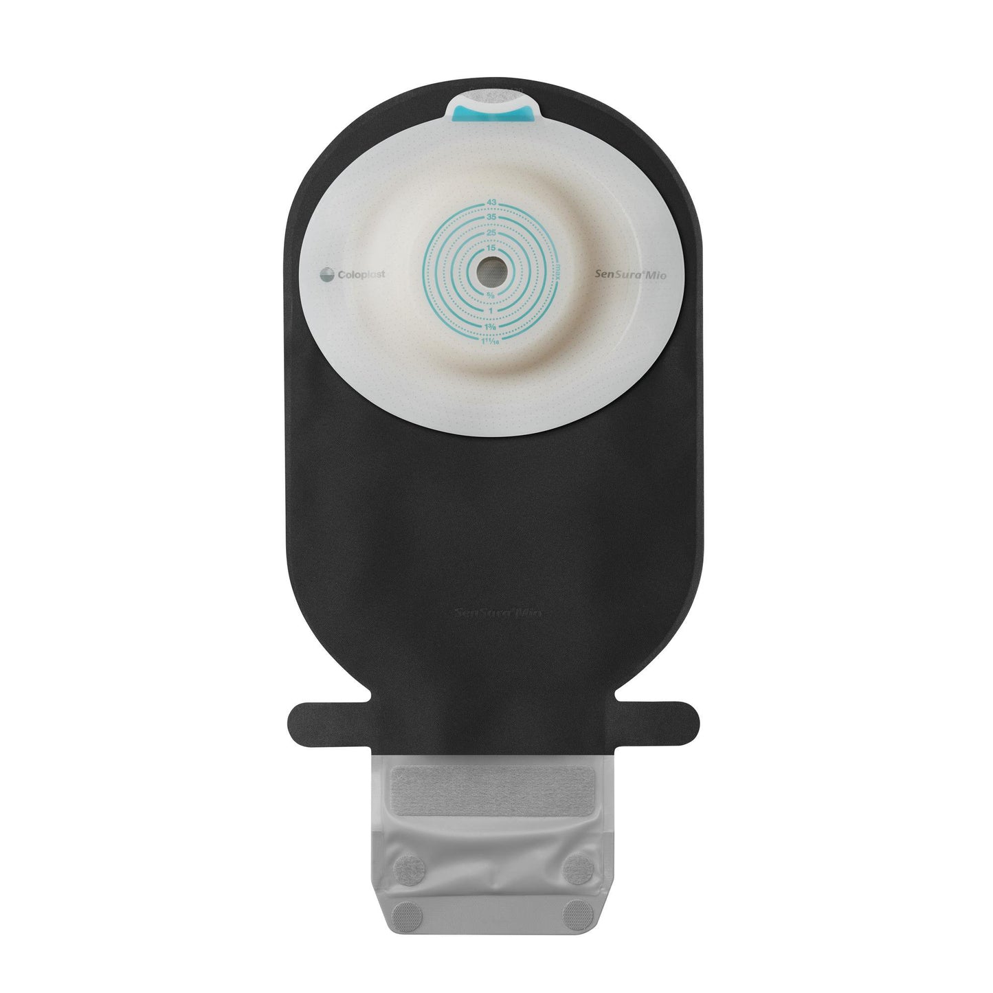 Ostomy Pouch SenSura® Mio One-Piece System Trim to Fit 5/8 to 1-3/16 Inch Stoma Drainable 18990