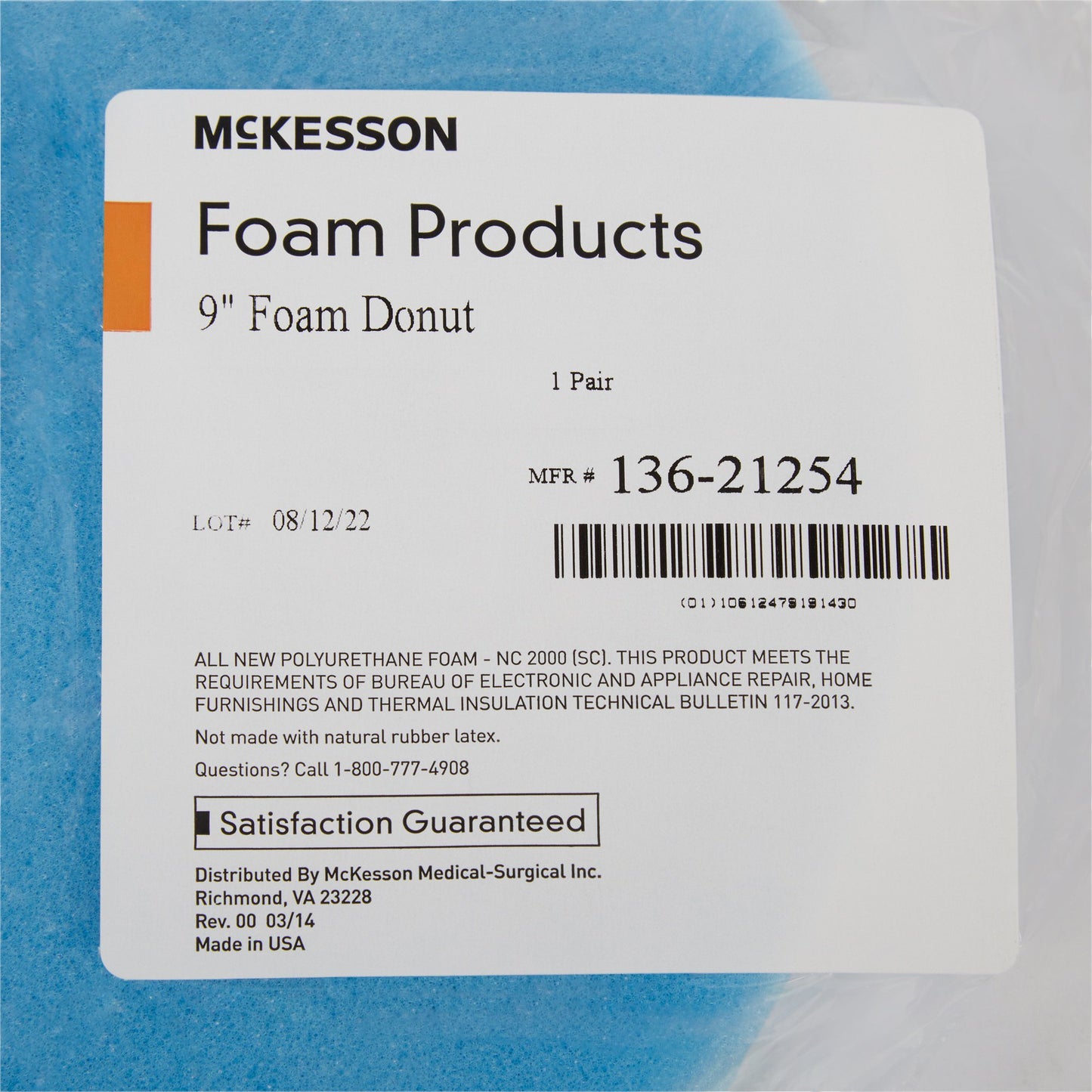 McKesson Doughnut Cushion 136-21254