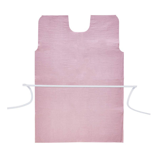 Graham Medical Patient Exam Gown, Most Size Fits Most, Mauve 70243N