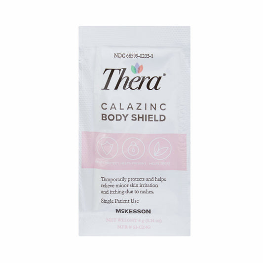 Skin Protectant Thera® Calazinc Body Shield 4 Gram Individual Packet Scented Cream - 53-CZ4G