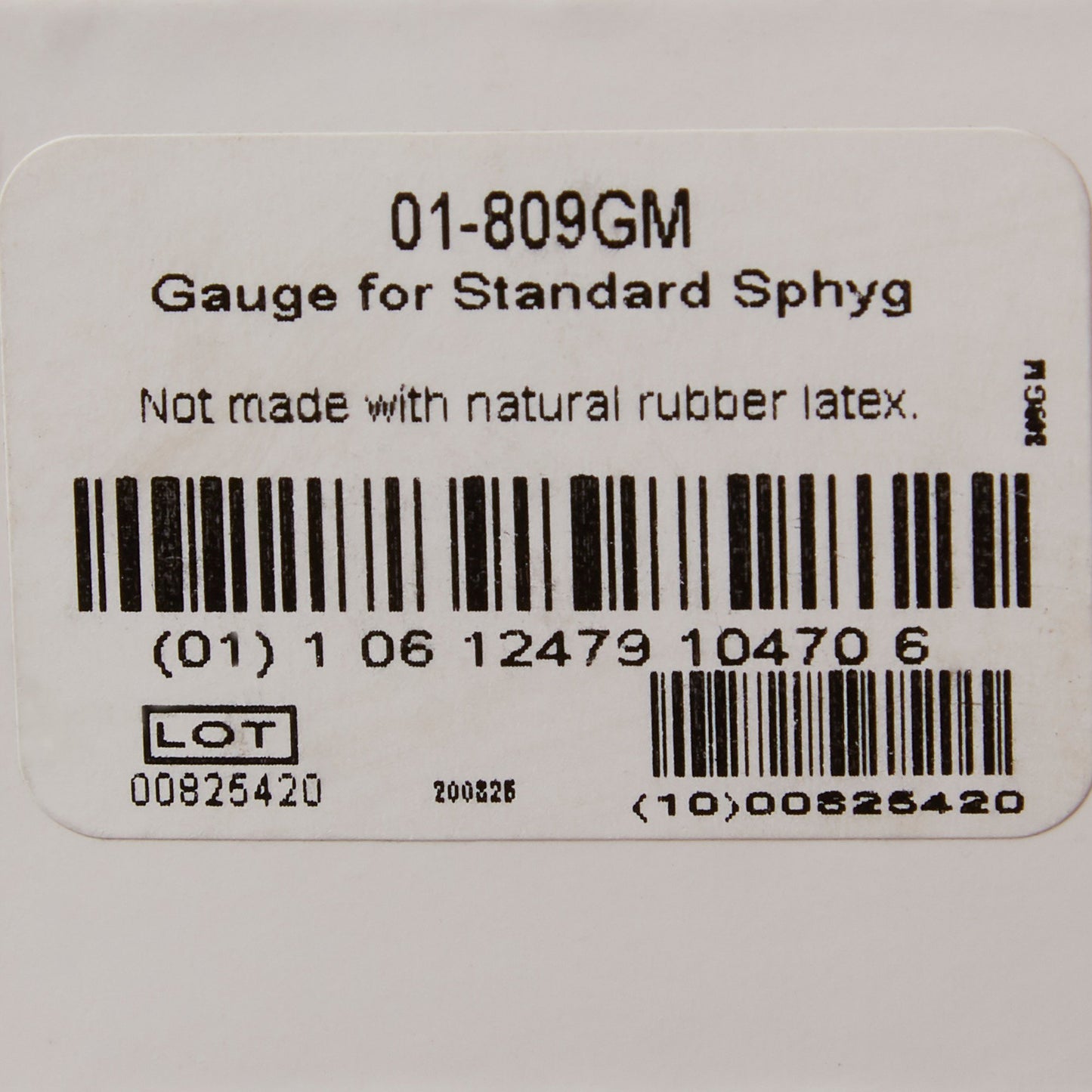 McKesson Blood Pressure Unit Gauge 01-809GM