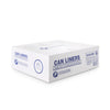Trash Bag McKesson 10 gal. Clear HDPE 8 Mic. 24 X 24 Inch Star Seal Bottom Coreless Roll - S242408N-1