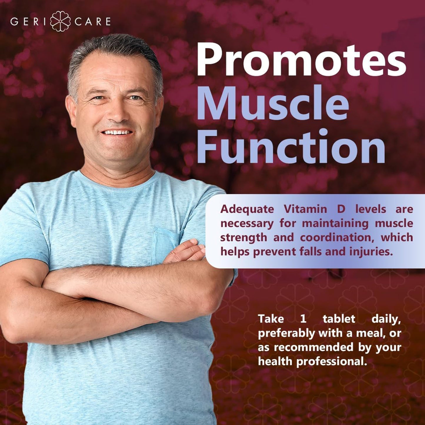 Geri-Care® Vitamin D-3 Supplement 876-01-GCP