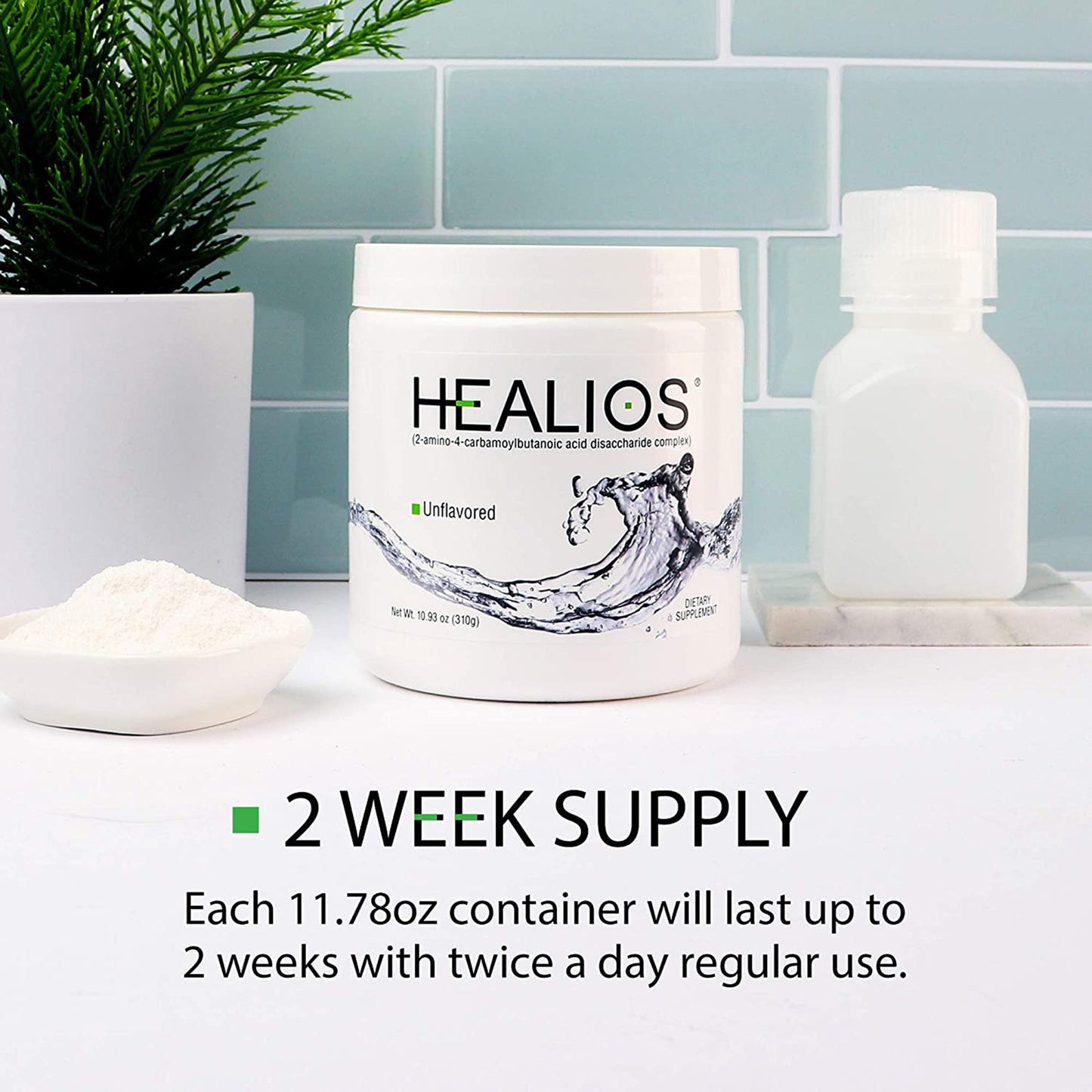 Healios Oral Health and Dietary Supplement Powder for Mouth Sores GN0195