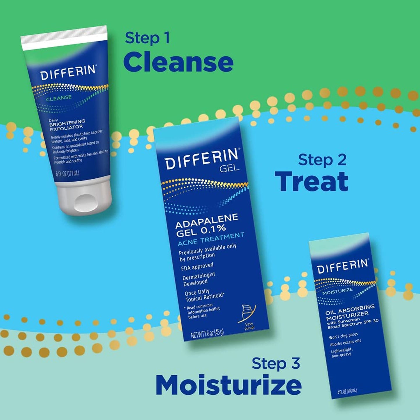 Acne Treatment Differin® 45 Gram Gel 30299492045