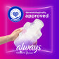Always® Radiant Regular Pads, Size 1 03700095334