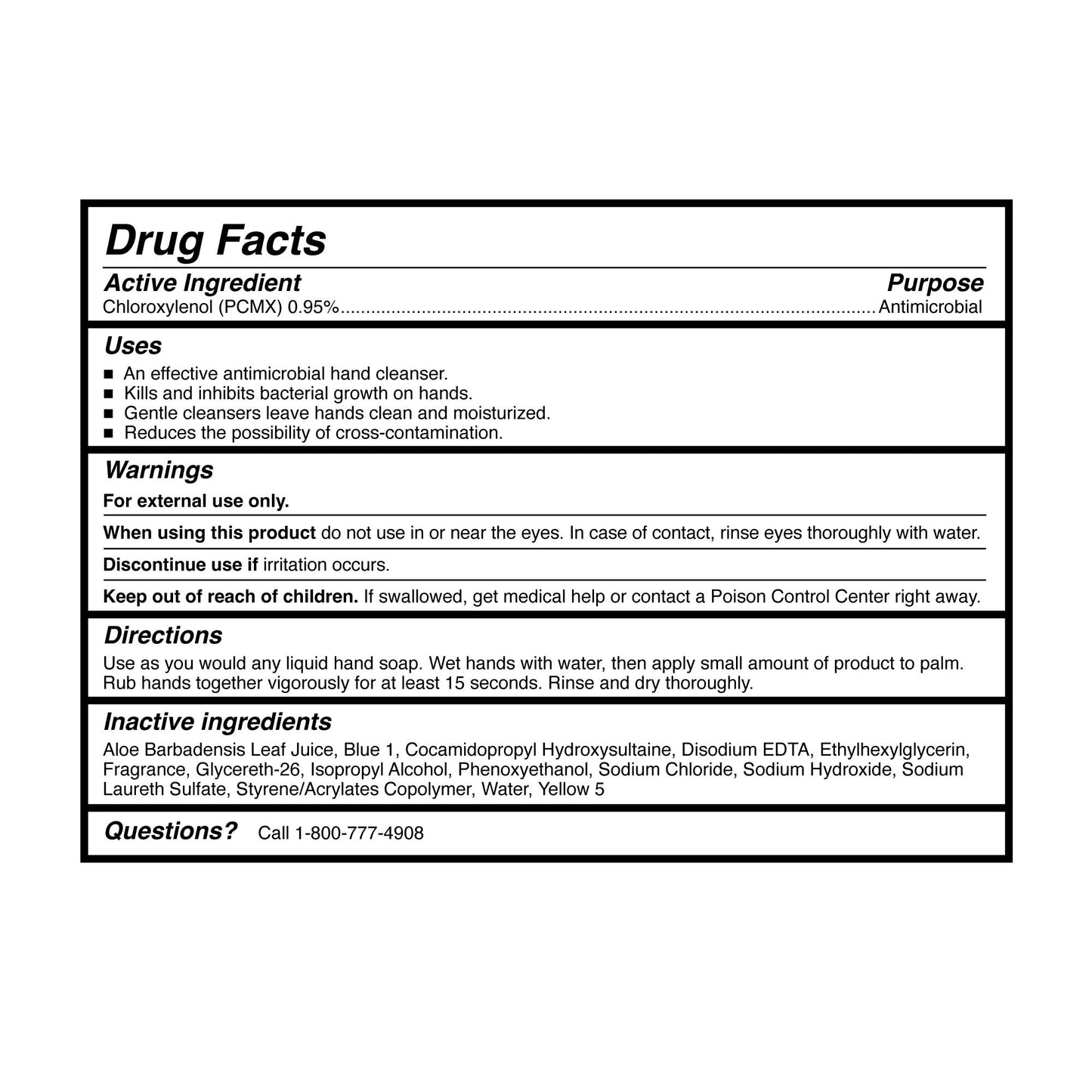 McKesson Antimicrobial Lotion Soap, Herbal Scent, 1-gallon jug 53-28081-GL