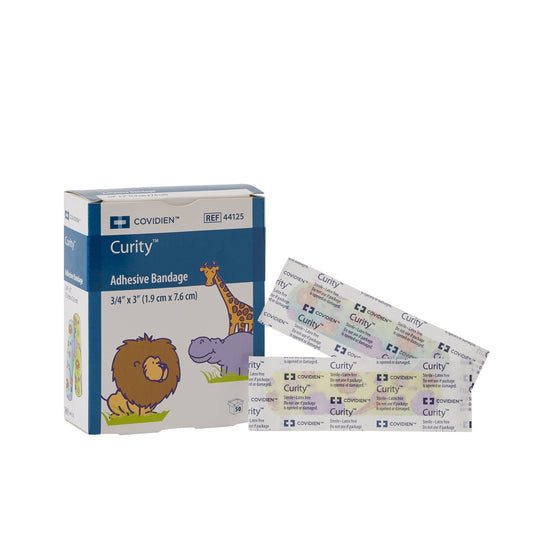 Cardinal Curity Zoo Design Adhesive Strip,  x 3 Inch 44125, Case of 24