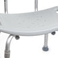 McKesson Aluminum Bath Transfer Bench with Removable Back 146-12202KD-1