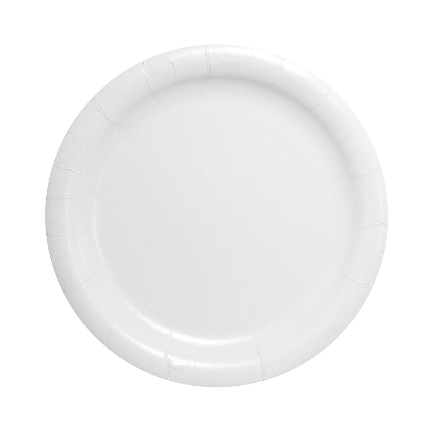Plate Bare® Eco-Forward® White Single Use Paper 9 Inch Diameter - HP9S-2050