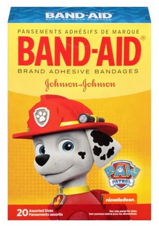 Band-Aid® Kid Design (Paw Patrol) Adhesive Strip, Assorted Sizes 111658900
