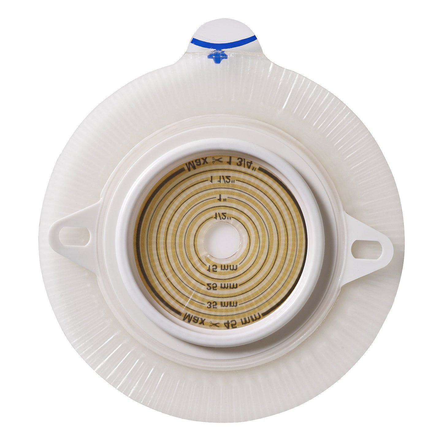 Assura® Flat Ostomy Barrier, Trim to fit 10 – 45 mm Stoma Opening, Red Match 2832