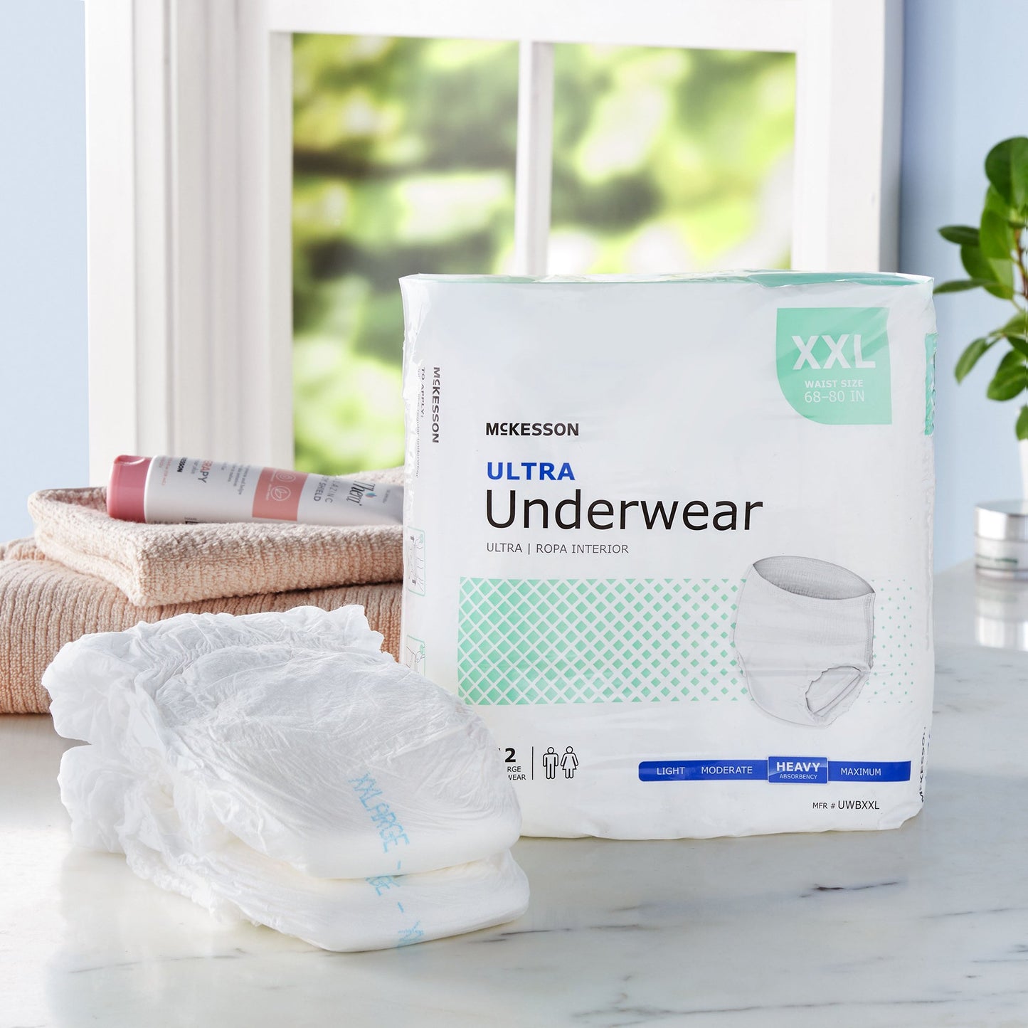 McKesson Ultra Heavy Absorbent Underwear, 2X-Large UWBXXL