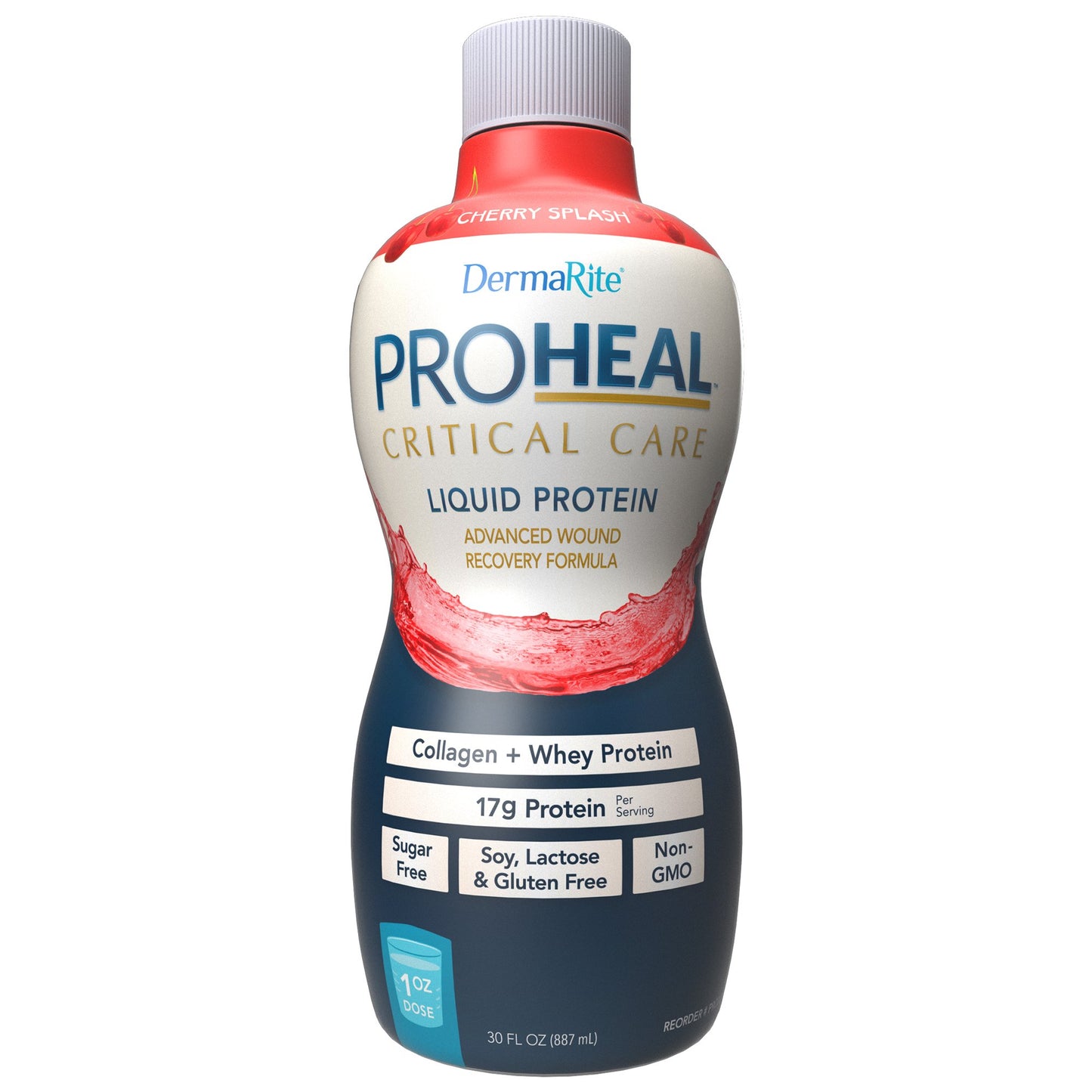 ProHeal™ Critical Care Cherry Splash Liquid Protein Wound Recovery Formula PRO3000