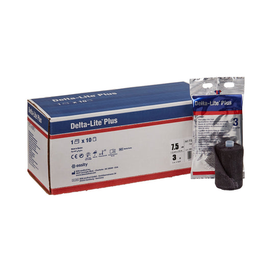 Cast Tape Delta-Lite® Plus 3 Inch X 12 Foot Fiberglass / Resin Black - 7345846