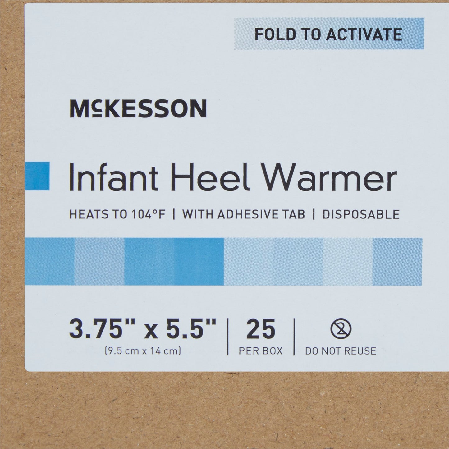 McKesson Infant Heel Warmer, 3¾ x 5½ Inch 59-45HW