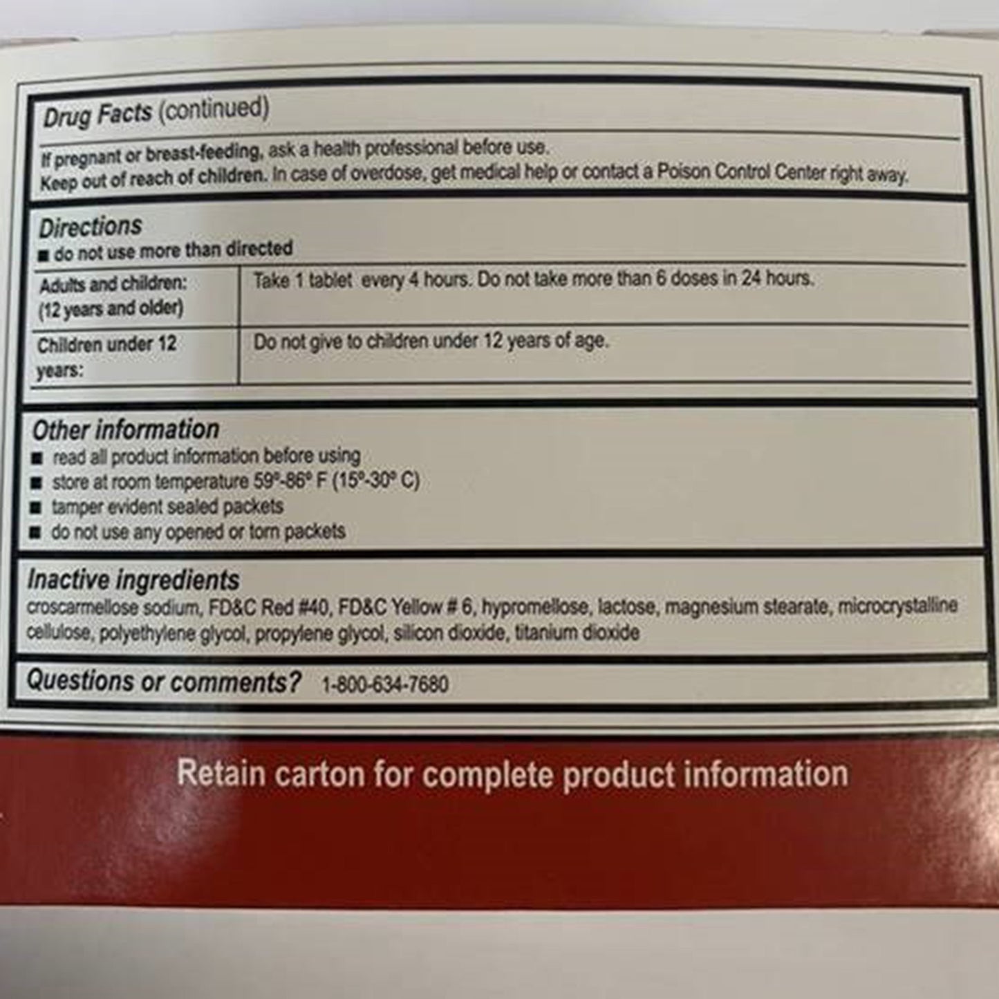 Medi-First® Phenylephrine Sinus Relief 80933