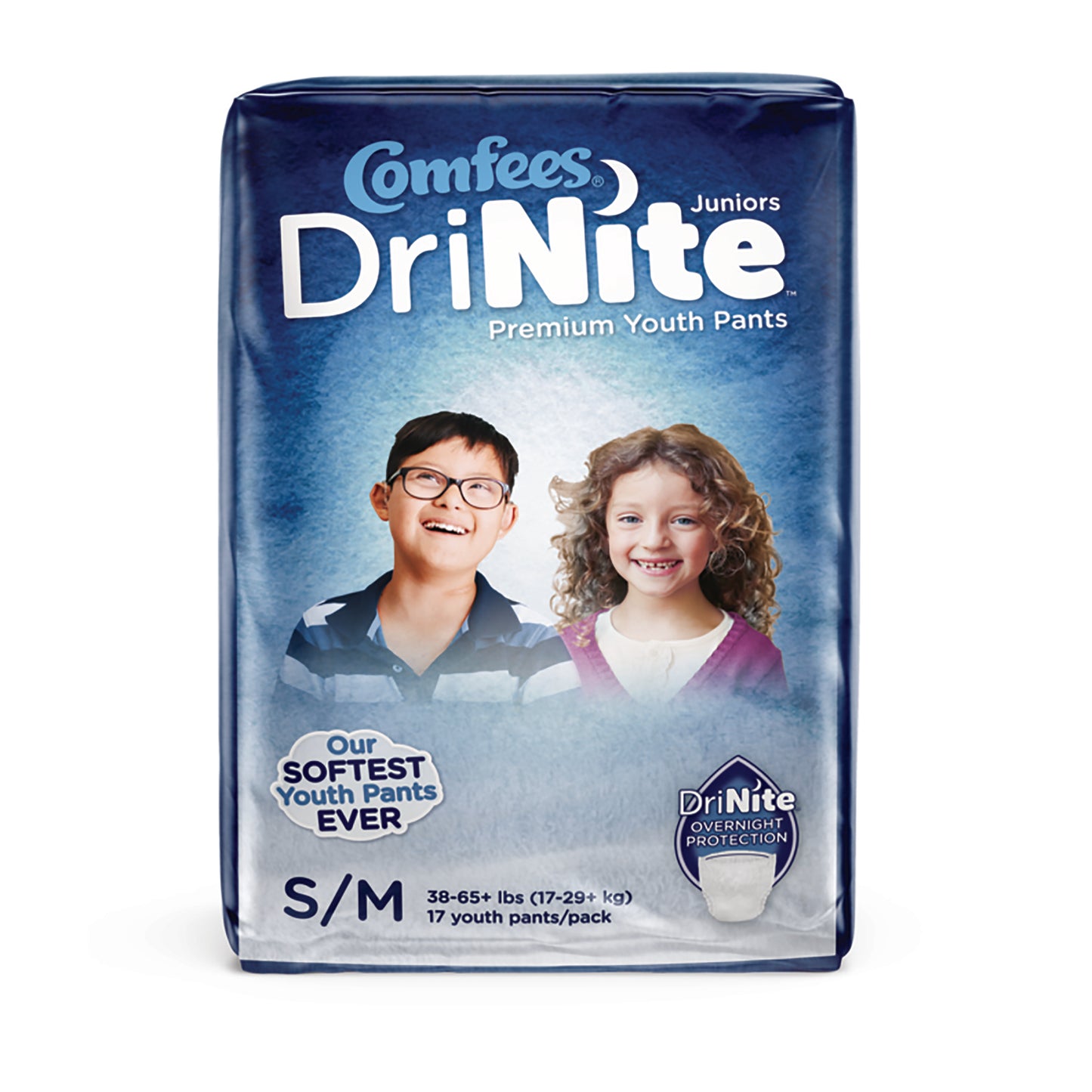 Comfees® DriNite® Juniors Absorbent Underwear, Small / Medium CMF-YSM