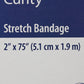 Curity™ Sterile Conforming Bandage, 2 x 75 Inch, 1-Ply 2231-