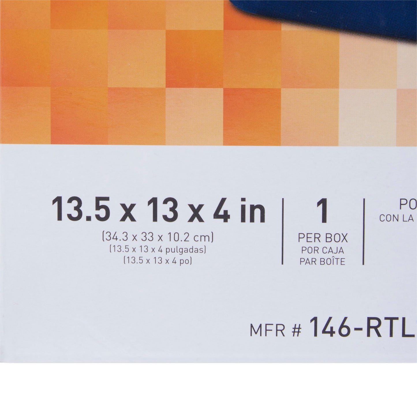 McKesson Compressed Lumbar Support Cushion 146-RTL1493COM