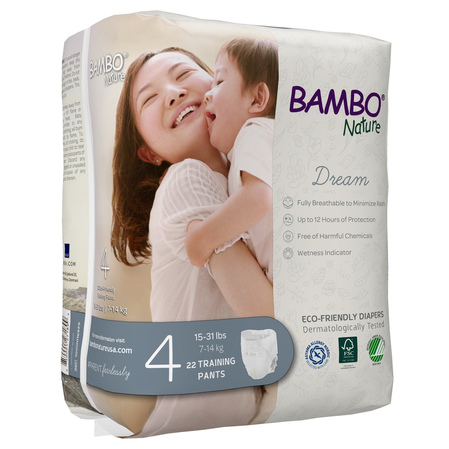 Bambo® Nature Dream Training Pants, Size 4 1000016929