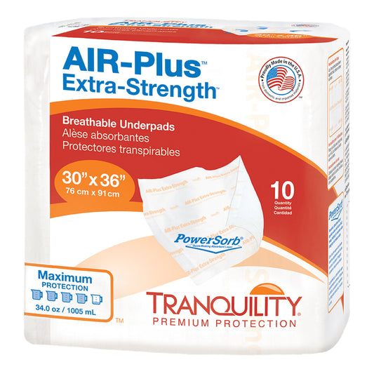 Tranquility® AIR-Plus Extra-Strength Positioning Underpad, 30 x 36 Inch 2711