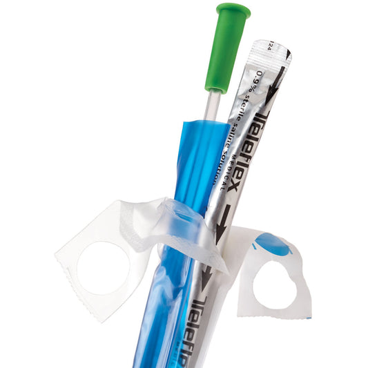 Urethral Catheter FloCath® QUICK™ Straight Tip Hydrophilic Coated PVC 12 Fr. 16 Inch - 220400120