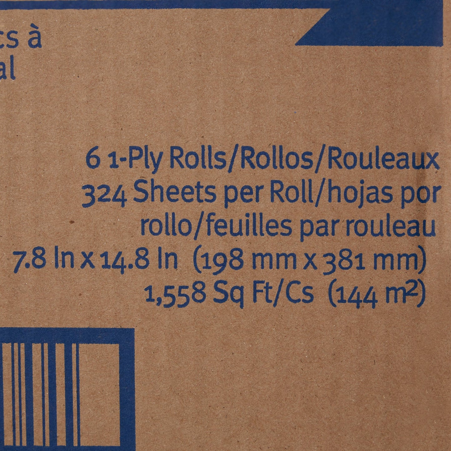 SofPull® White Paper Towel, 3,300 Feet, 6 Rolls per Case 28124