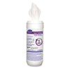 Surface Disinfectant Cleaner Diversey™ Oxivir® Tb Premoistened Hydrogen Peroxide Based Manual Pull Wipe 60 Count Canister Unscented NonSterile - DVO53