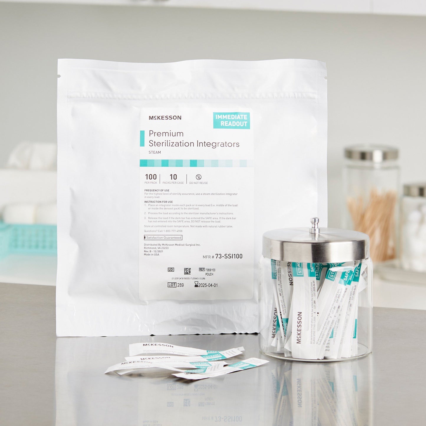 McKesson Sterilization Steam Integrator Strip 73-SSI100