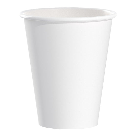 Drinking Cup Solo® 8 oz. White Paper Disposable - 378W-2050