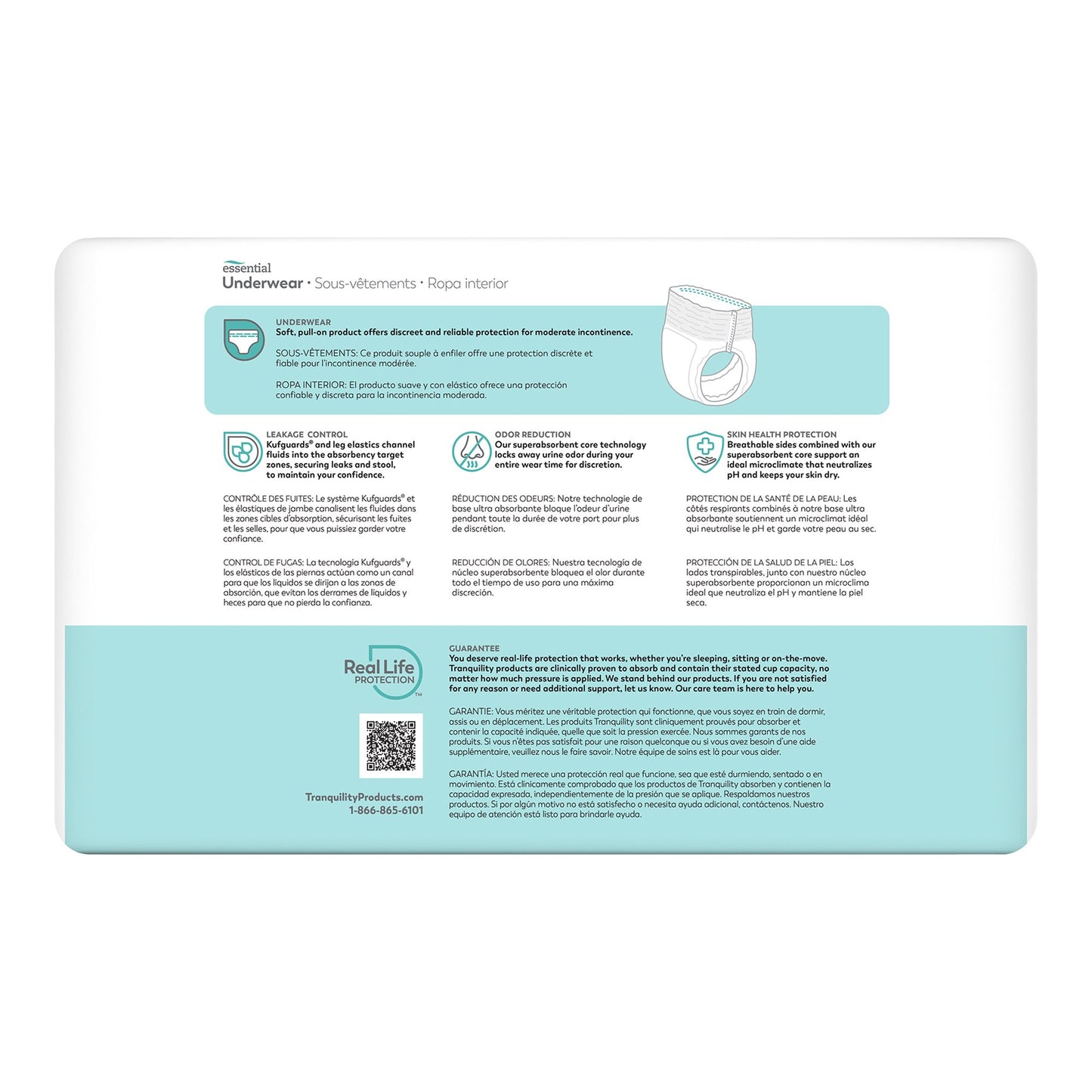 ComfortCare™ Absorbent Underwear, Extra Large 2977-100