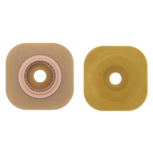 Ostomy Barrier New Image™ FlexWear™ Trim to Fit, Standard Wear Without Tape 57 mm Flange Red Code System Up to 1-1/2 Inch Opening - 15403