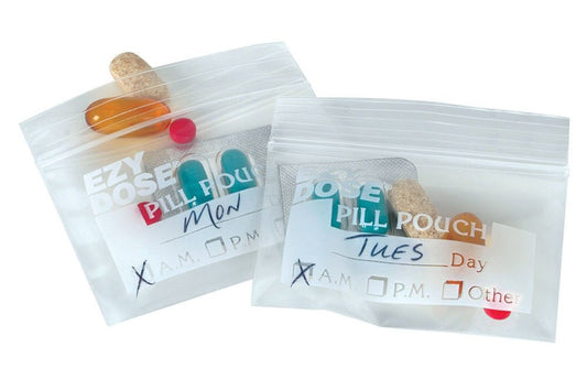 Pill Pouch Ezy Dose® Pocket-Size 1 Day 2 Dose - 67057