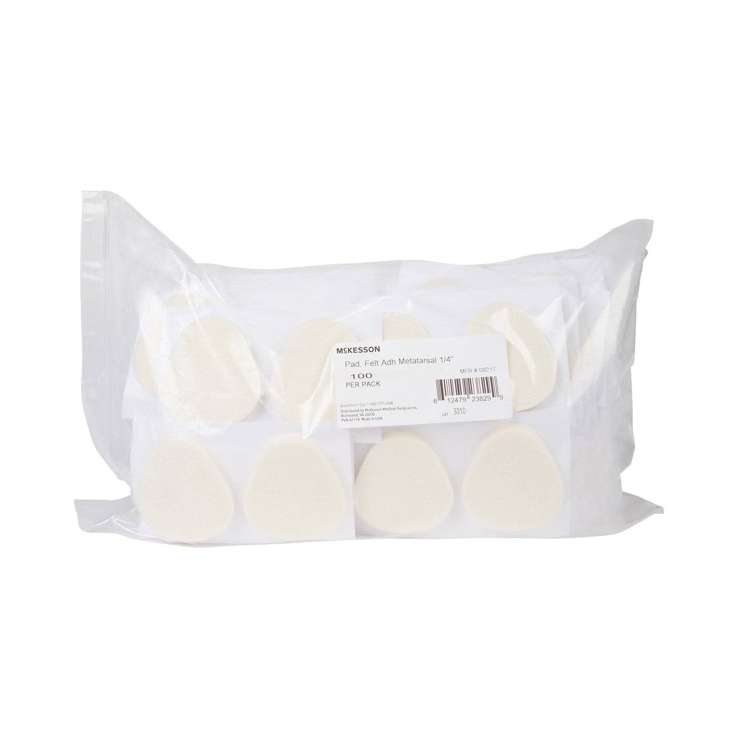 McKesson Brand McKesson Protective Pad for Feet 9217, Case of 2000