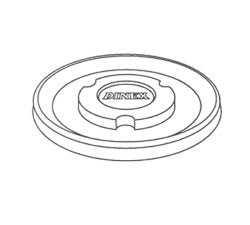 Drinking Mug / Bowl Lid Dinex® Translucent Disposable - DX30008714