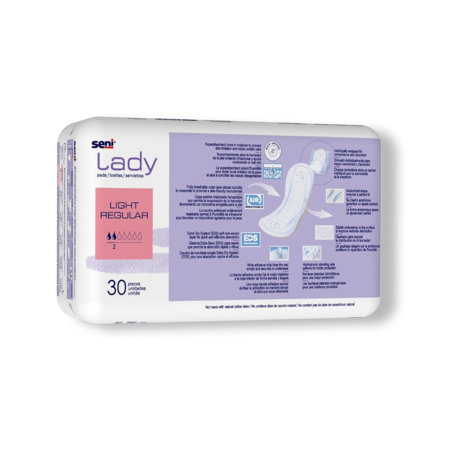 Seni® Lady Light Pads, Regular S-2P30-PS1