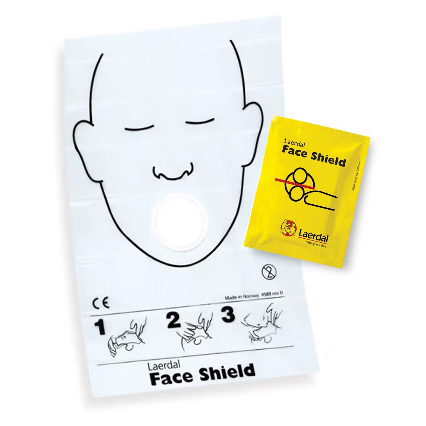 Laerdal® CPR Face Shield - 46000001